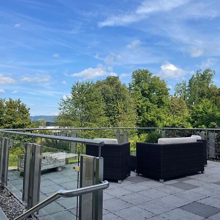 Appartement Fewo Boho 110 Qm Mit Bergblick 3 Min Bahnhof à Laufen Extérieur photo